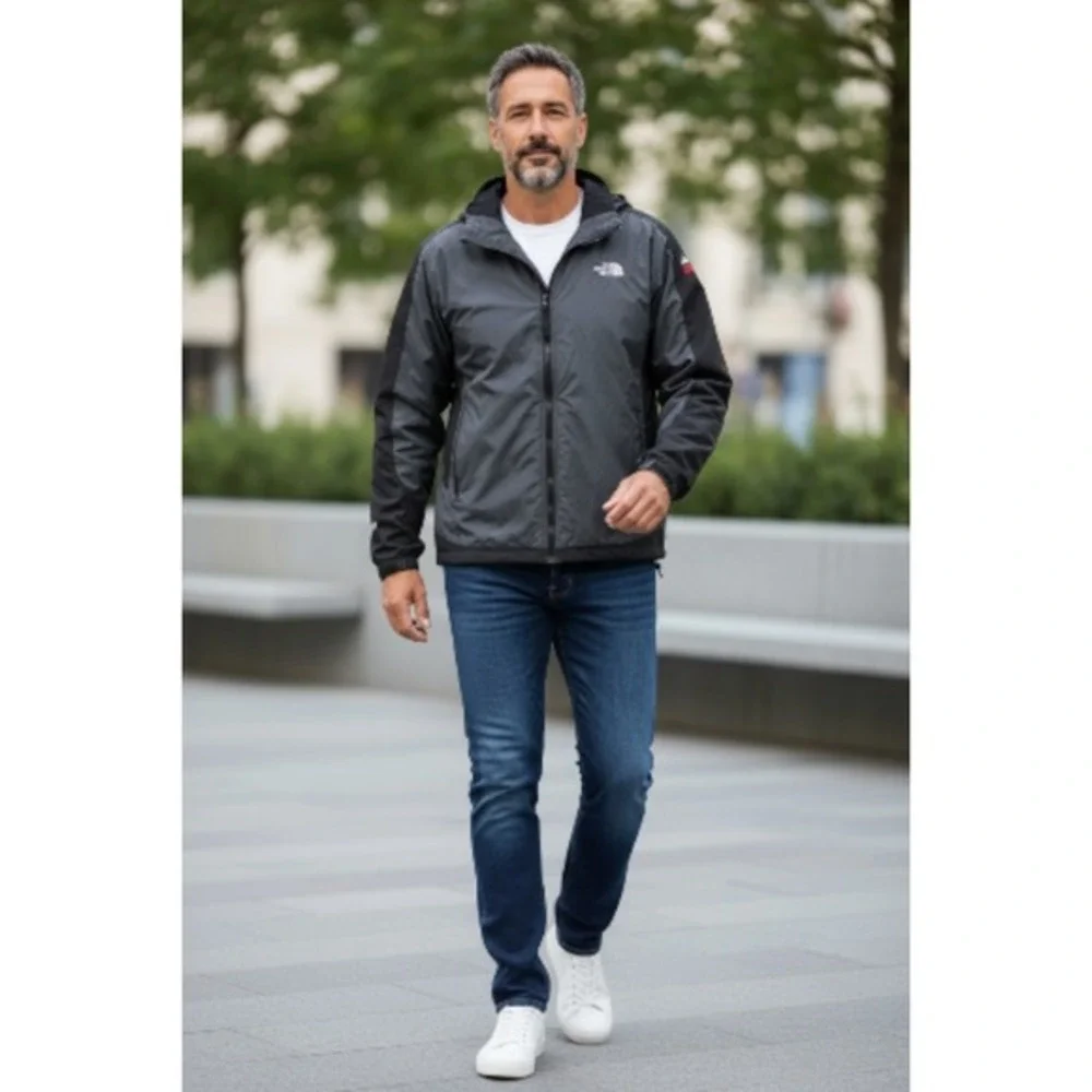 North Face‎ Jacket Mens Large Summit Series Windstopper Softshell Fleece Outdoor